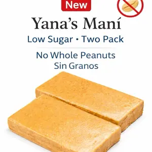 Yana’s Maní Peanut Bars Snacks, High Protein Bars, Healthy Protein Snack