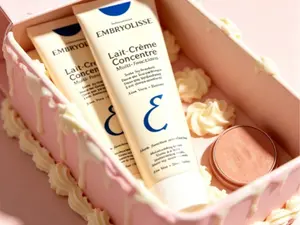 Embryolisse 6-in-1 Comfort Cream – 2.54 fl.oz Lait-Crème Concentré, Perfect for Dry, Sensitive, Combination & Oily Skin Types