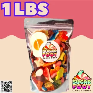 1 POUND GUMMY  Mix , Sealed bag  Sour