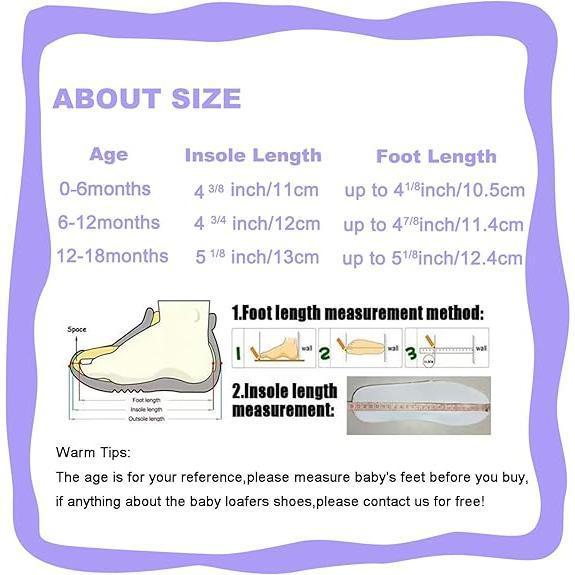 L-A6   Baby Loafers for Girls and Boys: Classic Prewalker & Crib Dress Shoes