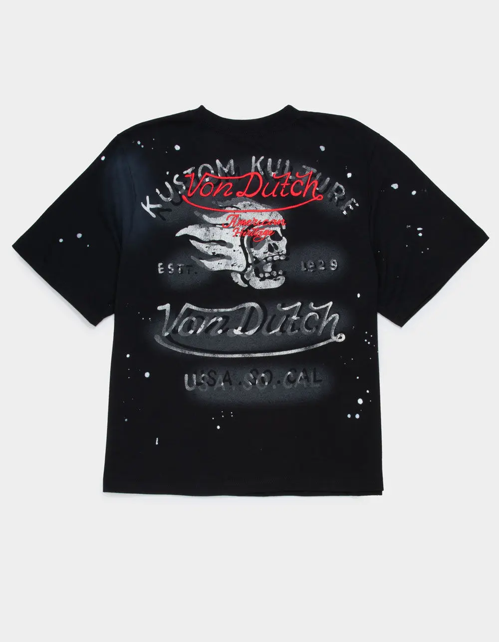 VON DUTCH Speed Mens Boxy Tee