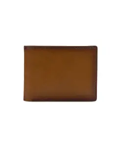 Double Billfold ID Wallet - Hand Stained Heritage