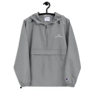 Spooned - Embroidered Packable Jacket