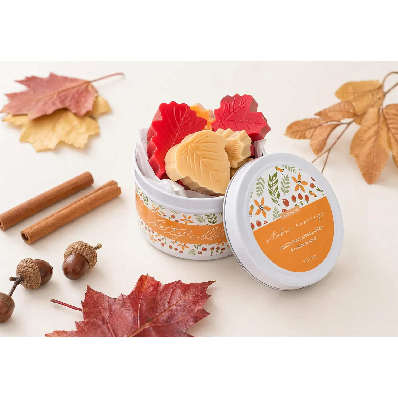 Wax Melts | Vanilla Bean Coffee Caramel | Cozy Fall Morning Scent | BettyBlu