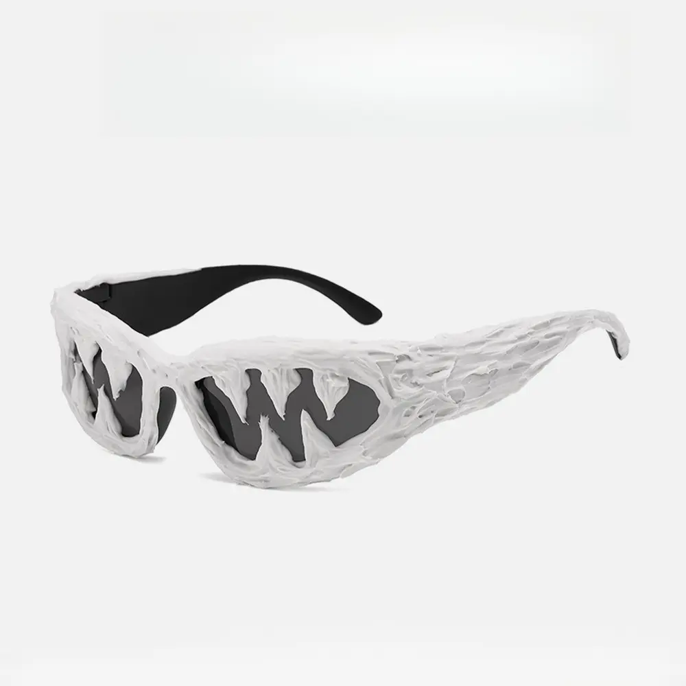 Y2K Devil Sunglasses, Street Hip Hop Style Eyewear with Cool Mask