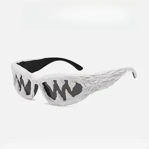 Y2K Devil Sunglasses, Hip Hop INS Street Style, Cool Trendy Sunglasses for Men Women, Halloween Glasses