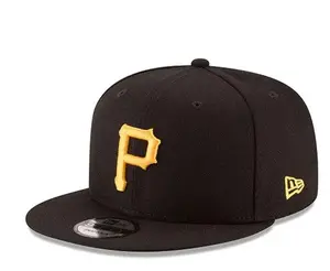 New Era 9Fifty Pittsburgh Pirates Snapback Hat - Black