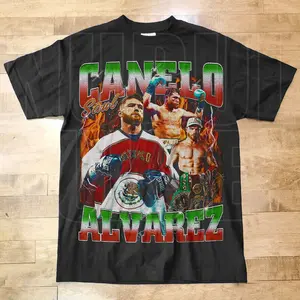 [Sale up to 50%] [Free Ship] Vintage Style Canelo Alvarez T-Shirt, Boxing shirt, Classic 90s Graphic Tee, Unisex, Vintage Bootleg