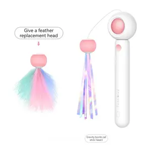 Cat Toys - Popular Funny Cat Toys, Cat Supplies, Funny Cat Sticks with Replacement Heads