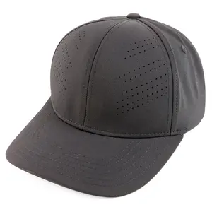 Trendy Apparel Shop Oversize XXL Breathable Plain 6 Panel Structured Air Thru Fitted Ball Cap