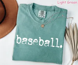 Comfort Colors Retro Baseball Shirt, Baseball Game Day Shirt, Womens Baseball Shirt, Sports Mom Tee Gift For Baseball Lover Baseball Season