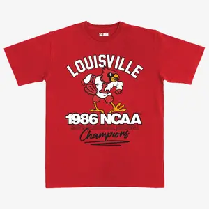 Louisville '86 National Champions Heavy Tee, Crewneck Sweater, Hoodie
