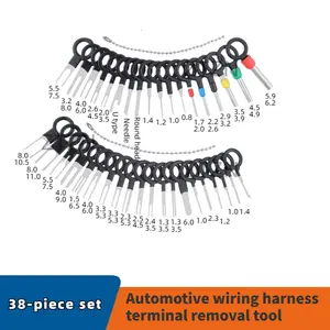 Terminal Removal Tool Kit for Car, Professional Car Terminal Harness Extractor Removal Repair Tool Kit, Connector Terminal Household Devices