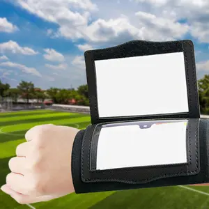 Adult Rugby Wrist Support Tactical Wristband PVC Pocket American Football Wrist Guard, Durable Sports Accessory for Athletes, Wrist Straps