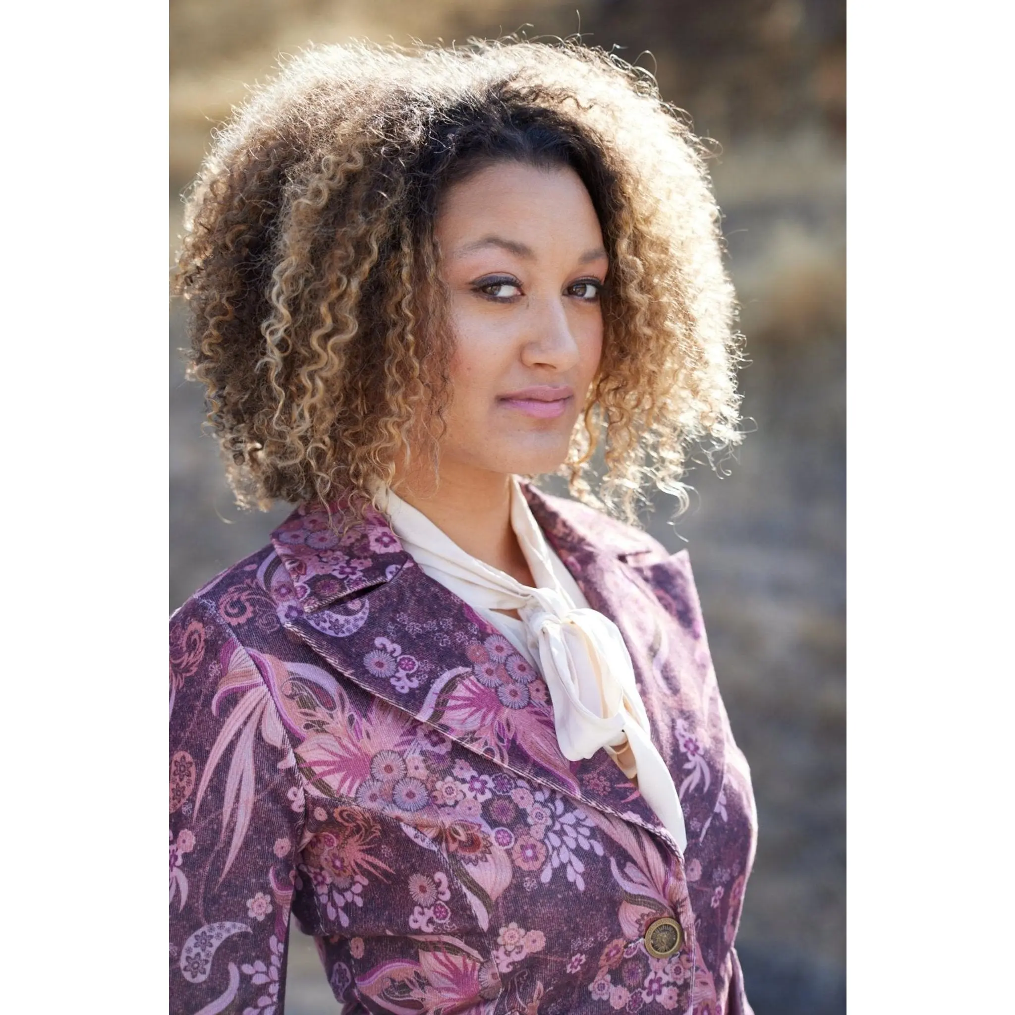 Feather Print Jacket