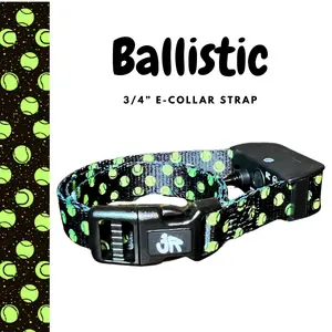 3/4" Replacement E-Collar Strap – Soft, Lightweight Polyester | Adjustable Fit 12"–26" Neck | Ballistic