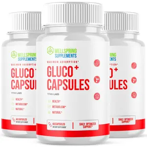 (3 Pack) Gluco+ Advanced Blood Health Support Supplement Gluco Plus 180 Capsules