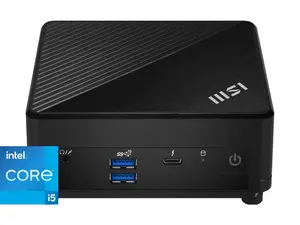 MSI Desktop Computer Cubi 5 12M-286US Intel Core i5-1235U 16GB DDR4 1TB PCIe SSD Intel Iris Xe Graphics Windows 11 Home 64-bit