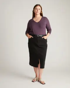 Long Sleeve V Rex - Faded Plum