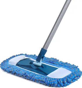 Dust Mop for Hardwood Floors with 57" Long Handle Wet & Dry Mops for Catching  and Dust Bunny Microfiber Dust Mops for Vinyl, , Tile, Laminate Flooring