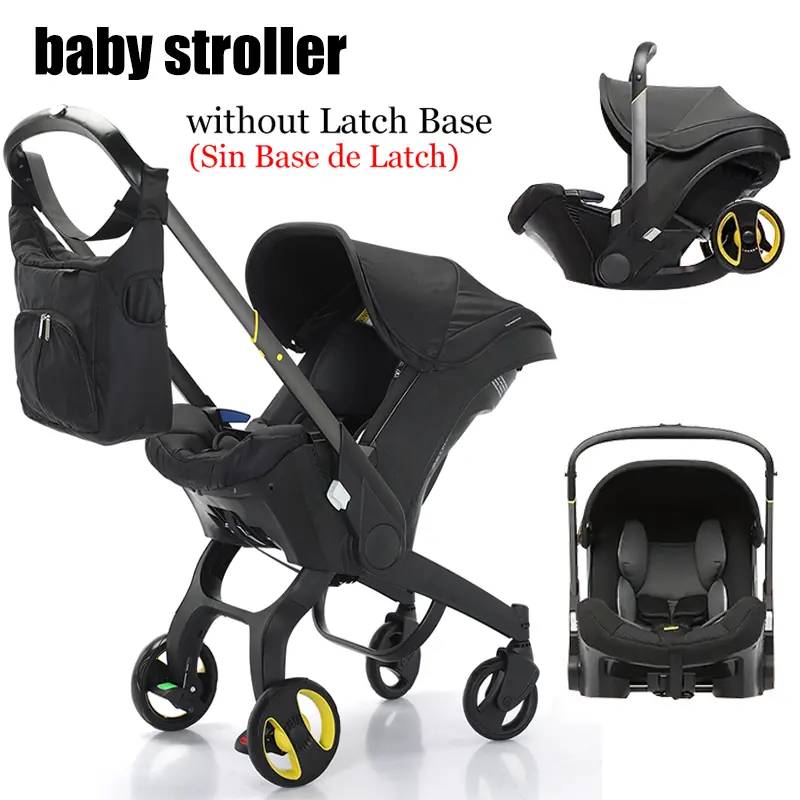 VEVOR Lightweight Foldable Stroller - Compact Travel Stroller With Adjustable Recline, Canopy & Storage