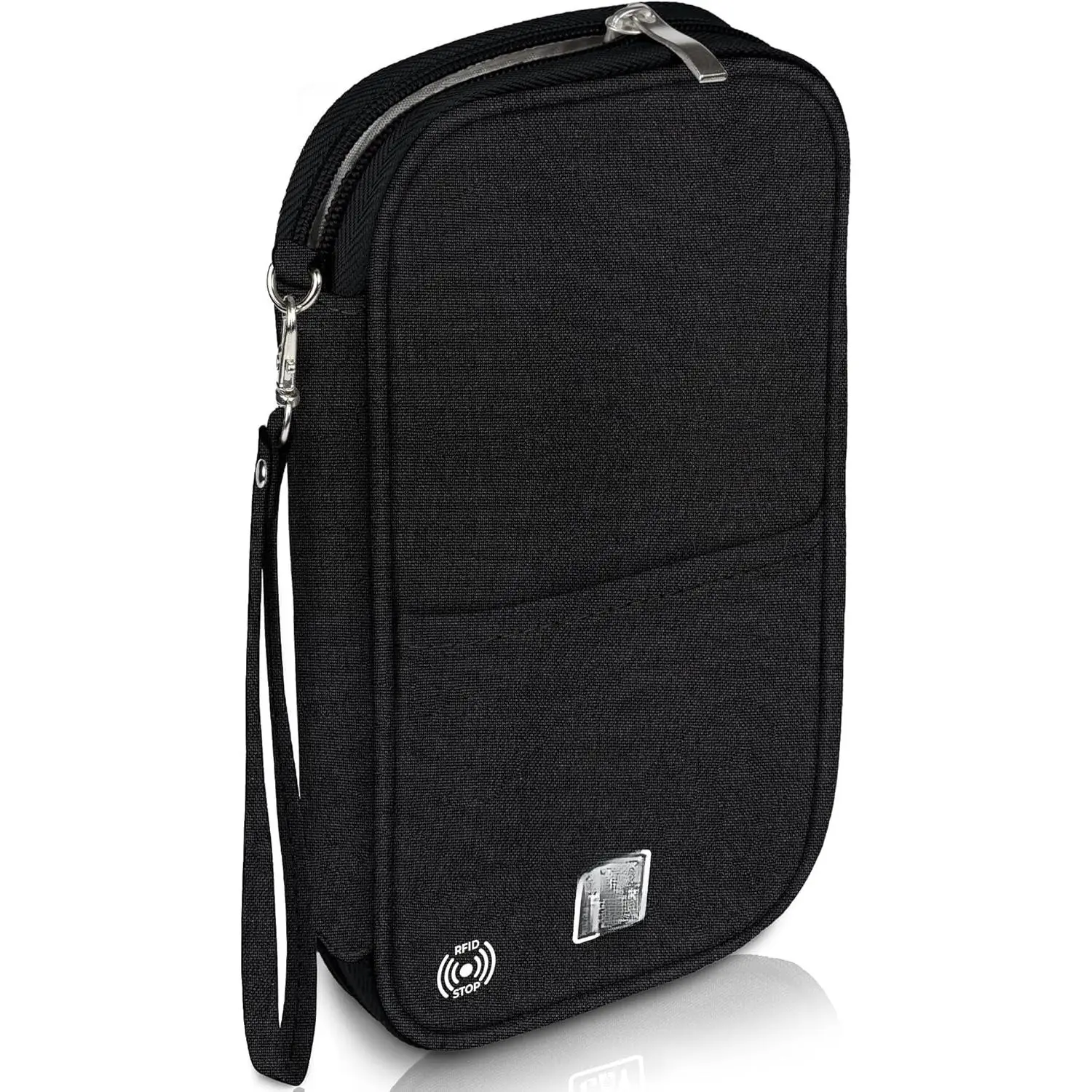 Travel Document Organizer with RFID, Family Passport Holder, Wallet for Women & Men, Portable &  Case for Cards, Boarding Pass,