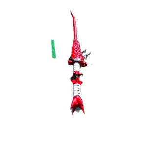 Wyvern LS Monster Hunter Cosplay Prop or Decor 6 Feet Tall Plastic Longsword Replica for Cosplayers and Fans of the Series - Menswear