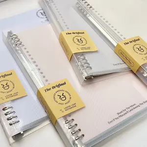 1PC B5 High-Quality Loose-Leaf Notebook, Spiral Notebook Journal, Cute Design Iron Ring, Non-Irritating, Detachable, Simple Student Journal, Perfect for Exam Preparation