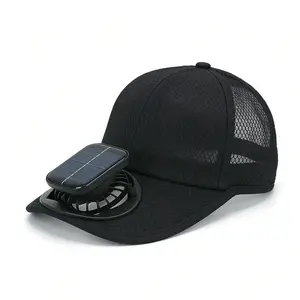Adult summer sun protection, breathable and stylish fan cap