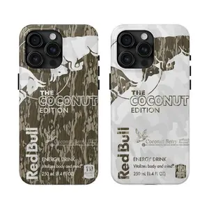 The Coconut Edition camo Phone Case Drop-resistant, Scratch-resistant Phone Case RedbuII for iPhone 17 16 15 14 13 12 11 X 8 7 - Stylish Protection with Easy Access to Ports & Buttons