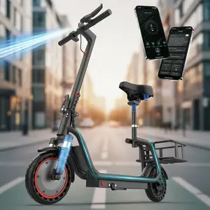 350W Folding Electric Bike for Adults, Maximum Speed 19MPH,Range 16/28 Miles, LED Lights,UL 2272 Certified