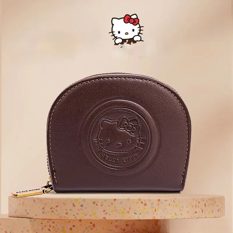 Sanrio Hello Kitty Multi functional Card Bag Multi slot Zero Wallet Compact and Lightweight Bag Wallet for Women
