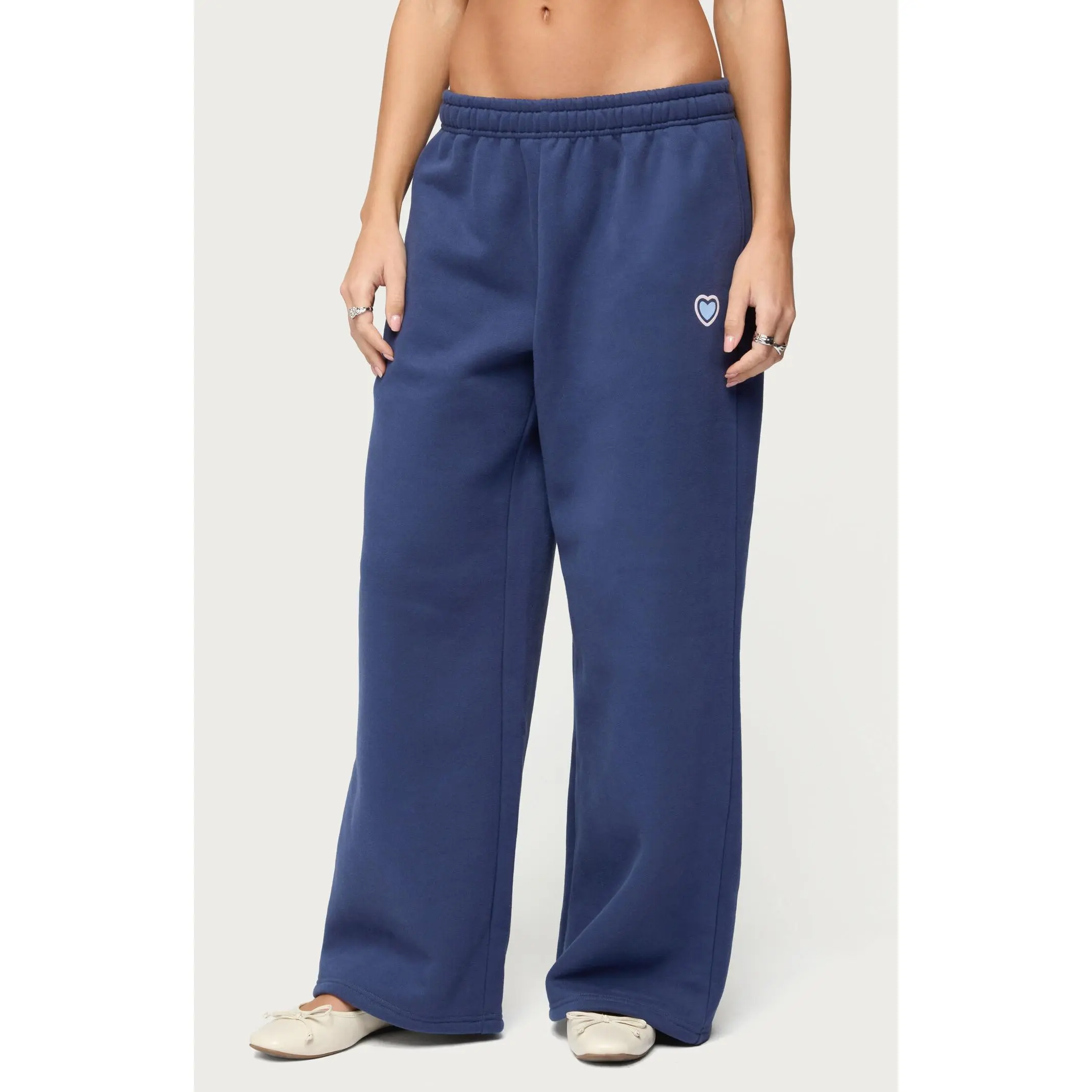 Edikted Women's Glitter Girl Sweatpants