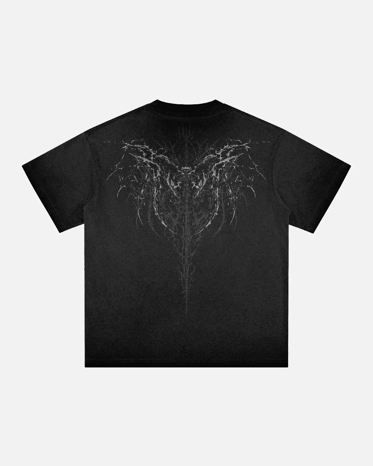Men's THRONFALL Vintage Athletic Menswear T-Shirt - Oversized Short-Sleeve Top, Breathable Cotton Fabric, Graphic Print