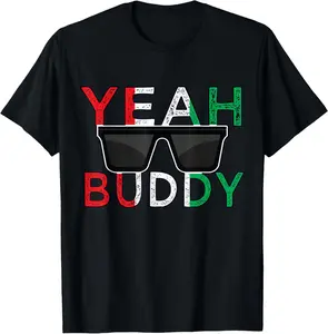 100% Cotton Yeah Buddy Funny Jersey Shore Seaside Heights NJ Pauly D T-Shirt