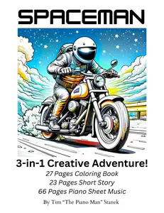 SPACEMAN Book: 3-in-1 Creative Adventure