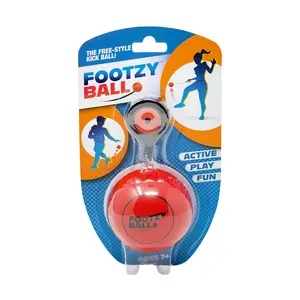 New! Stress Ball Foot Fidget, Special Needs Sport Toys, Solo Active Play, Kick Practice Training Workout for Football, Soccer Players, FootzyBall by Blue Orange Games