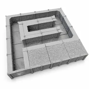 Modular Quay Sewers Terrain Set – 3D Printed Dockside Dungeon System