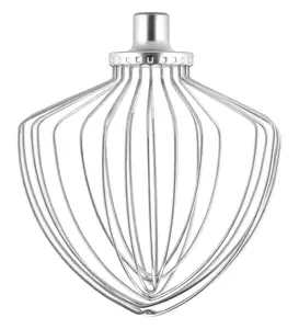 KitchenAid Commercial Elliptical Wire Whip - Stainless Steel | Fits 7-Quart & 8-Quart KitchenAid Bowl-Lift Stand Mixers