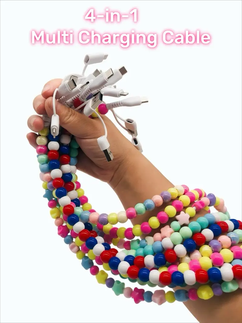 beaded charger cord - TikTok Shop
