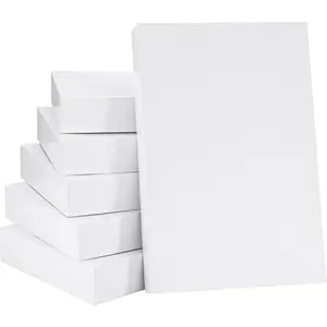 6 Pack 14" Large White  Boxes With  For Clothes Presents