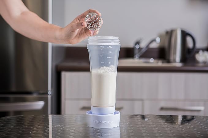 Pancake Batter Dispenser Bottle, 1 Count Pancake Mix Dispenser Bottle with Stirring Ball, Baking Utensils for Pancake, Cupcake, Waffle, Cake