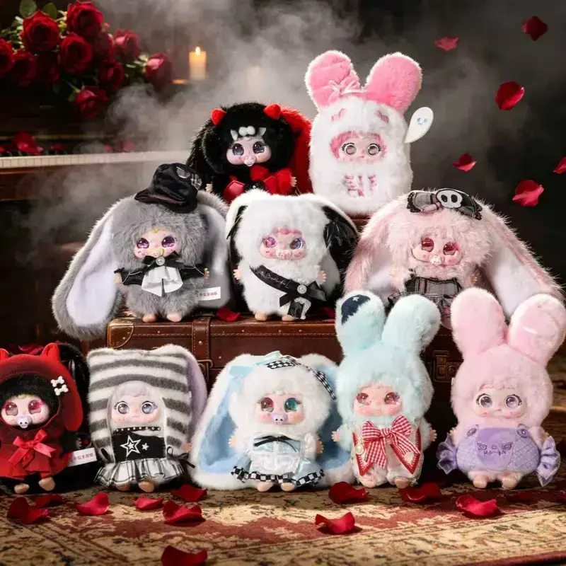 Jiimo 100% Dark Fairy Tale Series | 8+2 Hidden | Plush Blind Box, Blind Bag Unboxing