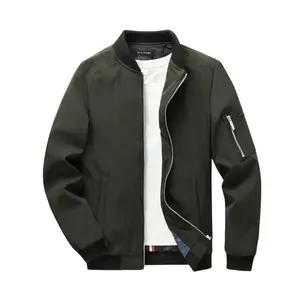 Men's Slim Fit Lightweight Sportswear Jacket Casual Bomber Jacket