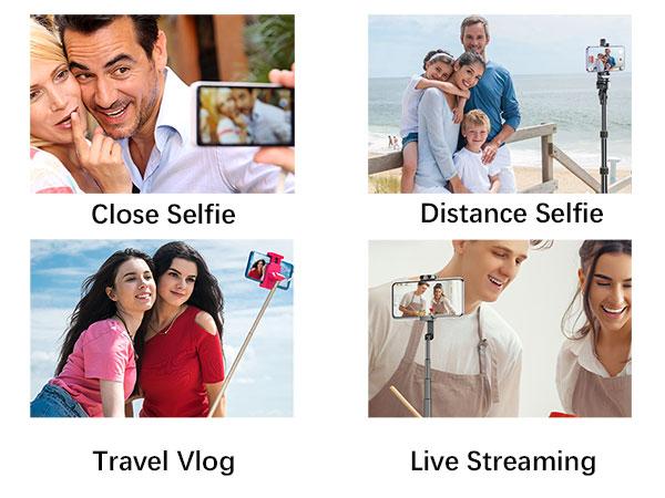 Phone Vlog Screen – Record Yourself with Back Camera (Wireless Selfie Monitor)