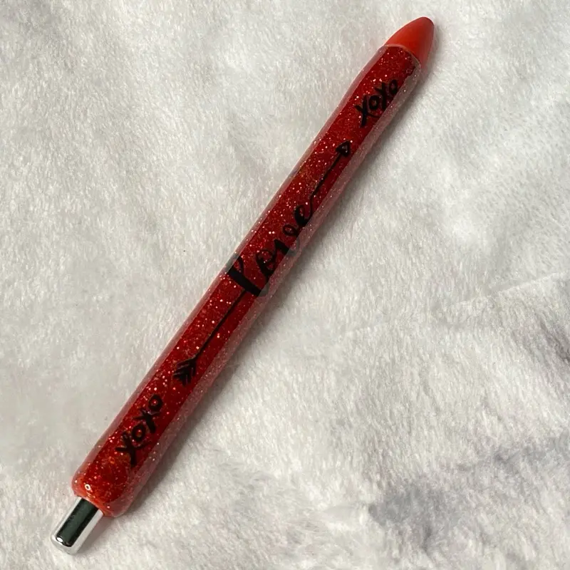 Custom Love Kissy Face Paper Mate Inkjoy Pen