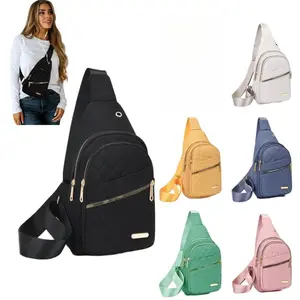 Small Sling Bakpack Crossbody Bags for Women Chest Bag Cross Body Bag Fanny Pack for Outdoors Hiking Traveling,Crossbody Small Sling Backpack Sling Bag for Women Men,Mother's Day Gifts