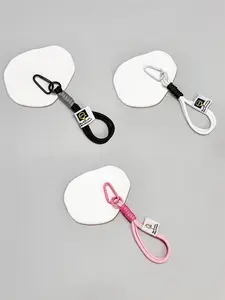 Durable Nylon Keychain Wristband Set, Includes Climbing Buckle, Ideal for Keys Phone Bag Camping Hiking Accessories