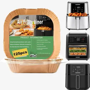 Air Fryer Liners Disposable for  Air Fryer, Power XL Air Fryer Liners, 6 qt 8QT Air Fyrer Liners, 9.5 inch  Paper Liners for 10 Qt 12-Quart Air Fryer Oven