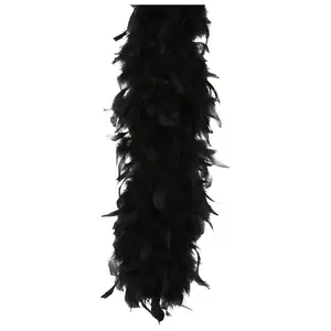 Deluxe Black 120 Gram Feather Boa